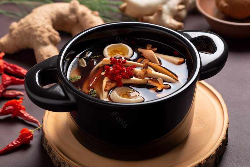 实拍锅里健康的食材滋补养生汤,高清,摄影图,摄影图片,图片大全,摄影图免费下载